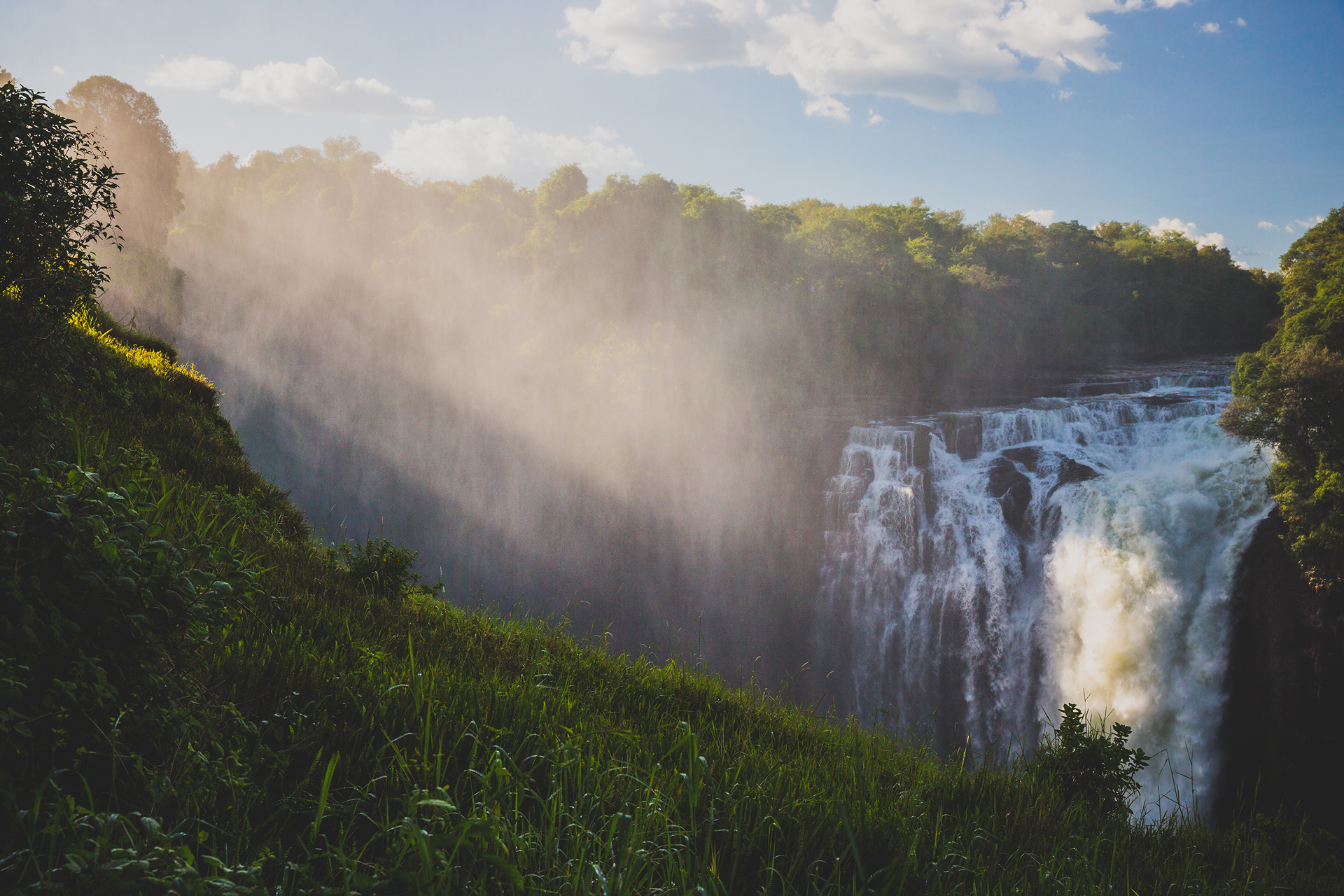 Water Falls in Zambia 